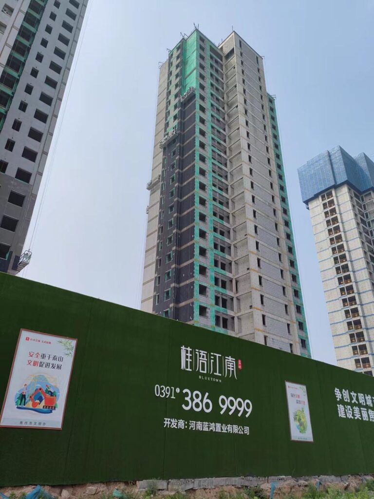 焦作藍城桂語(yǔ)江南項目現場(chǎng)-7