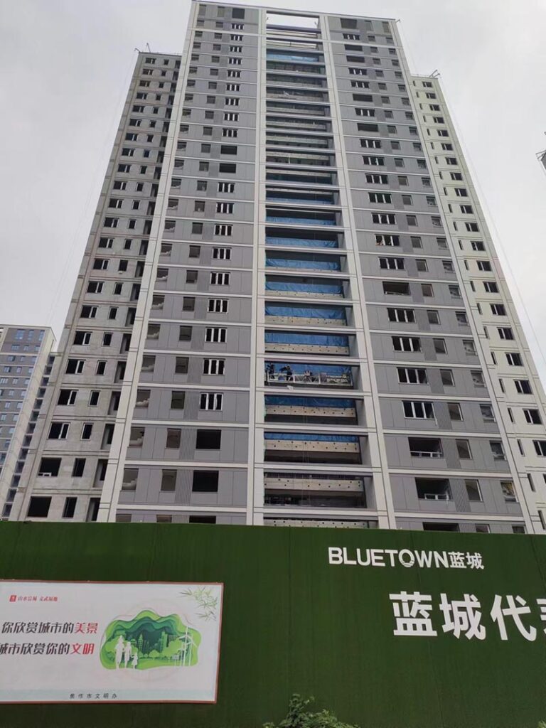 焦作藍城桂語(yǔ)江南項目現場(chǎng)-44